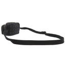 ロエベ LOEWE アナグラム ミニ カメラバッグ ブラック×グレー ジャガード カーフスキン ショルダーバッグ シルバー金具 黒