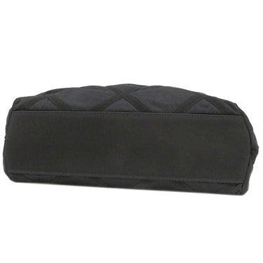 シャネル CHANEL マキシ ショッピング AS3152 ブラック ナイロン レザー グログラン 2WAYバッグ ゴールド金具 黒 チェーンショルダー