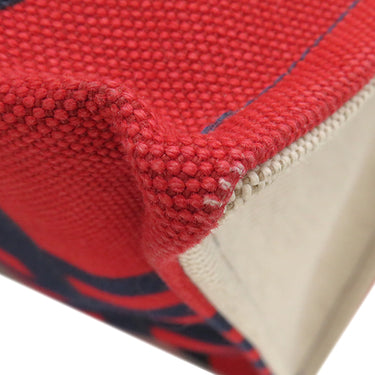 エルメス HERMES ロカバール ア シュヴァル ナチュラル×マリン×ルージュ×ブラック トワルアッシュ トートバッグ トワルH