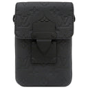 ルイヴィトン LOUIS VUITTON Sロック ヴェルティカル ウェアラブル ウォレット M81524 ノワール トリヨンモノグラムレザー ショルダーバッグ マットブラック金具 斜め掛け 黒