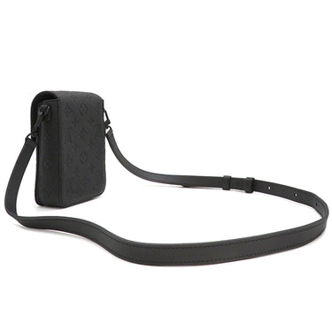 ルイヴィトン LOUIS VUITTON Sロック ヴェルティカル ウェアラブル ウォレット M81524 ノワール トリヨンモノグラムレザー ショルダーバッグ マットブラック金具 斜め掛け 黒