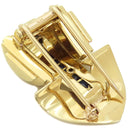 ティファニー Tiffany & Co イエローゴールド K14YG サファイア ブローチ 胸飾り 14K