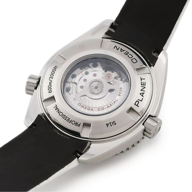 腕時計 オメガ OMEGA シーマスター プラネットオーシャン 232.33.38.20.04.001 自動巻き レディース OH済み 白 逆回転防止ベゼル