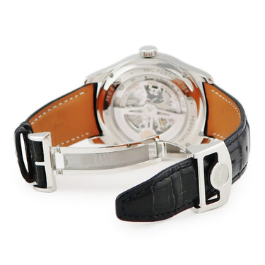 IWC IWC ポルトギーゼ・パーペチュアル カレンダー 42 IW344203 自動巻き メンズ OH済 シルバー ラウンド