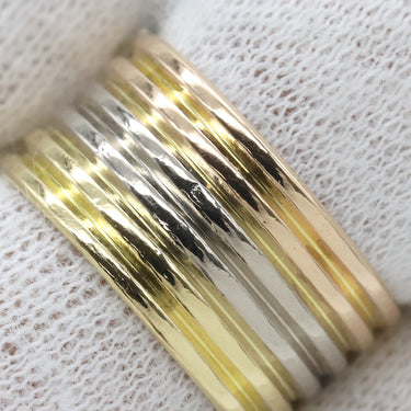 カルティエ Cartier 2C ドゥーブル LM CR47732100 3カラー K18YG K18WG K18PG ダイヤモンド #48(JP8) リング 指輪 750 8号