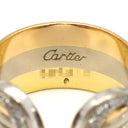 カルティエ Cartier 2C ドゥーブル LM CR47732100 3カラー K18YG K18WG K18PG ダイヤモンド #48(JP8) リング 指輪 750 8号