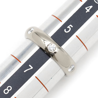 カルティエ Cartier ステラ 6Pダイヤ ホワイトゴールド K18WG ダイヤモンド #46(JP6) リング 指輪 6号