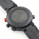 腕時計 ルイヴィトン LOUIS VUITTON タンブール クロノグラフ アメリカズカップ2013記念限定 Q101A クオーツ メンズ OH済 黒 赤 デイト