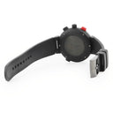 腕時計 ルイヴィトン LOUIS VUITTON タンブール クロノグラフ アメリカズカップ2013記念限定 Q101A クオーツ メンズ OH済 黒 赤 デイト