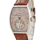 フランクミュラー FRANCK MULLER インペリアル トゥールビヨン 7851 T 手巻き メンズ OH済 K18WG無垢 トノウ ブラウン ギヨシェ