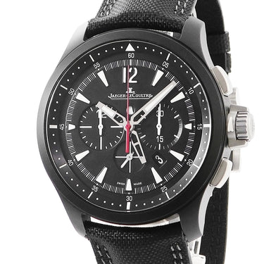 腕時計 ジャガールクルト JAEGER LECOULTRE マスターコンプレッサー クロノグラフ Q205C570 179.C.C7 自動巻き メンズ ブラックセラミック 限定