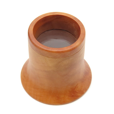 カルティエ Cartier 時計ケース ジュエリーケース ブラウン ウッド 小物 ゴールド金具 ルーペ付き 茶 ウッド ウォッチ BOX 木箱