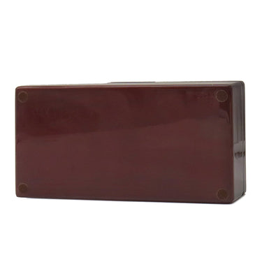 カルティエ Cartier 時計ケース ジュエリーケース ブラウン ウッド 小物 ゴールド金具 ルーペ付き 茶 ウッド ウォッチ BOX 木箱