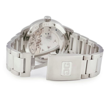 腕時計 グラスヒュッテ オリジナル GLASHUTTE ORIGINAL パノリザーブ 1-65-01-26-12-71 手巻き メンズ OH済 ダークブルー