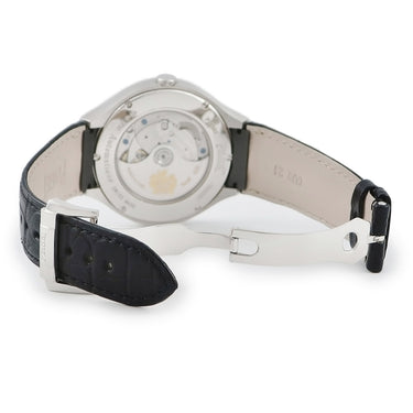 ピアジェ PIAGET ポロ P10383 自動巻き メンズ OH済 K18WG無垢 シルバー ギヨシェ