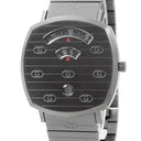 腕時計 グッチ GUCCI グリップ ウォッチ 157.3 YA157429 クオーツ メンズ ブラック インターロッキングG