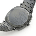 腕時計 グッチ GUCCI グリップ ウォッチ 157.3 YA157429 クオーツ メンズ ブラック インターロッキングG