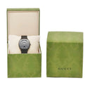 腕時計 グッチ GUCCI グリップ ウォッチ 157.3 YA157429 クオーツ メンズ ブラック インターロッキングG