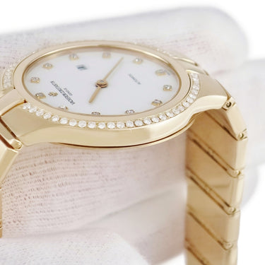 腕時計 ヴァシュロン・コンスタンタン VACHERON CONSTANTIN フィディアス 自動巻き メンズ レディース OH済 K18YG無垢 純正ダイヤ 白 ヴィンテージ