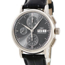 腕時計 IWC IWC ポートフィノ クロノグラフ IW378301 自動巻き メンズ OH済 K18WG無垢 グレー デイデイト