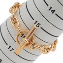 エルメス HERMES シェーヌダンクル PM  ピンクゴールド K18PG ブレスレット 18コマ AU750 PG RG