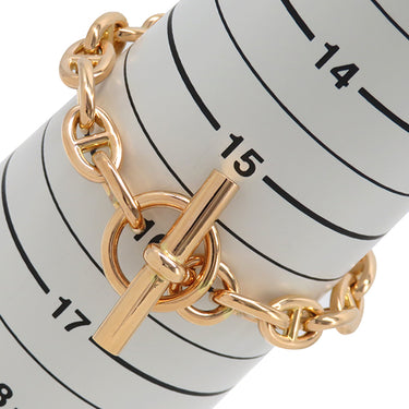 エルメス HERMES シェーヌダンクル PM  ピンクゴールド K18PG ブレスレット 18コマ AU750 PG RG