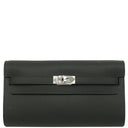 エルメス HERMES ケリーウォレット ロング トゥーゴー ブラック ヴォーエプソン 長財布 シルバー金具 新品 未使用 黒 ショルダー 新刻印