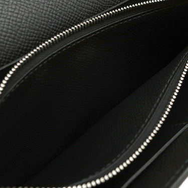 エルメス HERMES ケリーウォレット ロング トゥーゴー ブラック ヴォーエプソン 長財布 シルバー金具 新品 未使用 黒 ショルダー 新刻印