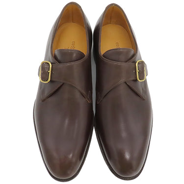 ジョンロブ John Lobb FOULD フォウルド 8695 ブラウン レザー ＃6E 靴 シングルモンク 革靴 本革 茶