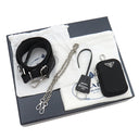 プラダ PRADA Re-Edition 2005 Re-Nylon バッグ 1BH204 ブラック ナイロン 2WAYバッグ シルバー金具 黒 三角ロゴプレート