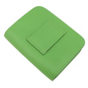 エルメス HERMES コンスタンス スリム ヴェルソ ウォレット ヴェールユッカ×モーヴペール エバーカラー 二つ折り財布 ゴールド金具 新品 未使用 緑 ピンク バイカラー