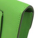 エルメス HERMES コンスタンス スリム ヴェルソ ウォレット ヴェールユッカ×モーヴペール エバーカラー 二つ折り財布 ゴールド金具 新品 未使用 緑 ピンク バイカラー