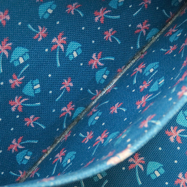 プラダ PRADA カナパ ミニ トートバッグ ブラック キャンバス 2WAYバッグ ゴールド金具 黒 青 三角ロゴプレート ハンドバッグ ショルダー