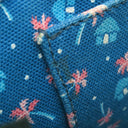 プラダ PRADA カナパ ミニ トートバッグ ブラック キャンバス 2WAYバッグ ゴールド金具 黒 青 三角ロゴプレート ハンドバッグ ショルダー