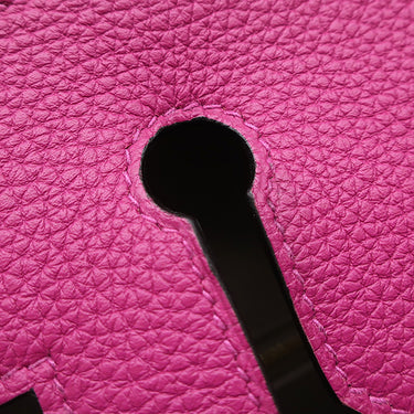 エルメス HERMES バーキン25 ローズパープル×トゥルティエールグレー トゴ ハンドバッグ ゴールド金具 【PO品】 紫 グレージュ バイカラー リカラー有