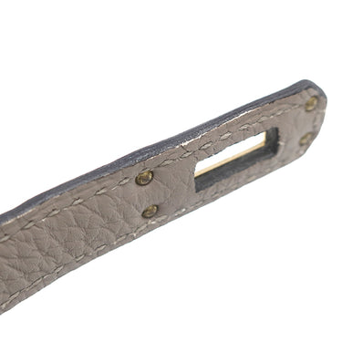 エルメス HERMES バーキン25 ローズパープル×トゥルティエールグレー トゴ ハンドバッグ ゴールド金具 【PO品】 紫 グレージュ バイカラー リカラー有