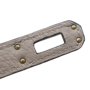 エルメス HERMES バーキン25 ローズパープル×トゥルティエールグレー トゴ ハンドバッグ ゴールド金具 【PO品】 紫 グレージュ バイカラー リカラー有