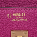 エルメス HERMES バーキン25 ローズパープル×トゥルティエールグレー トゴ ハンドバッグ ゴールド金具 【PO品】 紫 グレージュ バイカラー リカラー有