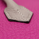 エルメス HERMES バーキン25 ローズパープル×トゥルティエールグレー トゴ ハンドバッグ ゴールド金具 【PO品】 紫 グレージュ バイカラー リカラー有