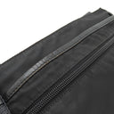 プラダ PRADA 三角ロゴ VA0251 ブラック ナイロン レザー ショルダーバッグ シルバー金具 黒