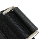 プラダ PRADA 三角ロゴ VA0251 ブラック ナイロン レザー ショルダーバッグ シルバー金具 黒