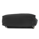 プラダ PRADA Re-Nylon xサフィアーノレザー ブリーフケース 2VE015 ブラック ナイロン サフィアーノレザー 2WAYバッグ シルバー金具 黒 バックパック ビジネス ※ネームタグ欠品