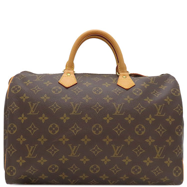 ルイヴィトン LOUIS VUITTON スピーディ 35 M41524 モノグラム モノグラムキャンバス ボストンバッグ ゴールド金具 茶 ボストン 鍵・パドロック欠品