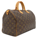 ルイヴィトン LOUIS VUITTON スピーディ 35 M41524 モノグラム モノグラムキャンバス ボストンバッグ ゴールド金具 茶 ボストン 鍵・パドロック欠品