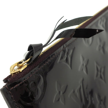 ルイヴィトン LOUIS VUITTON ポシェット フェリシー M61267 アマラント モノグラムヴェルニ チェーンウォレット ゴールド金具 茶 チェーンショルダー