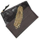 ルイヴィトン LOUIS VUITTON ポシェット フェリシー M61267 アマラント モノグラムヴェルニ チェーンウォレット ゴールド金具 茶 チェーンショルダー