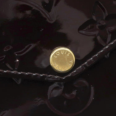 ルイヴィトン LOUIS VUITTON ポシェット フェリシー M61267 アマラント モノグラムヴェルニ チェーンウォレット ゴールド金具 茶 チェーンショルダー