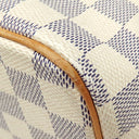 ルイヴィトン LOUIS VUITTON サレヤ PM N51186 ダミエアズール ダミエアズールキャンバス ハンドバッグ ゴールド金具 白 トートバッグ