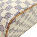 ルイヴィトン LOUIS VUITTON サレヤ PM N51186 ダミエアズール ダミエアズールキャンバス ハンドバッグ ゴールド金具 白 トートバッグ