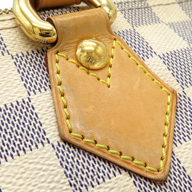 ルイヴィトン LOUIS VUITTON サレヤ PM N51186 ダミエアズール ダミエアズールキャンバス ハンドバッグ ゴールド金具 白 トートバッグ